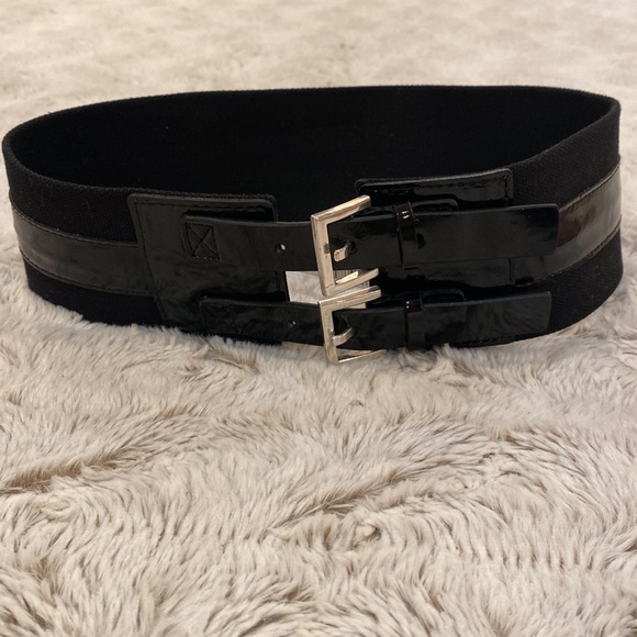 Anne Klein  Genuine Leather Patent & Cotton Canvas main image 12